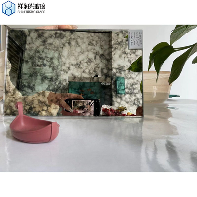 Homedecore Silber Antike Spiegel Glas mit Glasrahmen und 5 Jahre Nachverkaufservice