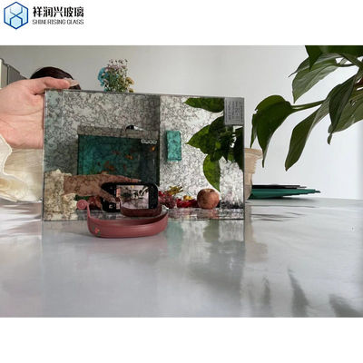 Homedecore Silber Antike Spiegel Glas mit Glasrahmen und 5 Jahre Nachverkaufservice