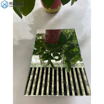 Flachpoliertes Dekorationsglas Antike Spiegel Glasplatte für Wand Einzelglas