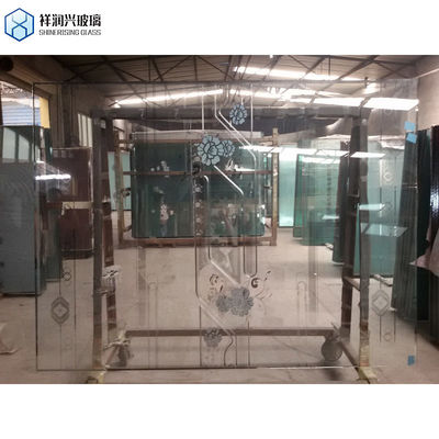 Gebäude Glas Ziegel Trennwand Kristall transparente Quadrat Massivbildschirmfliesen