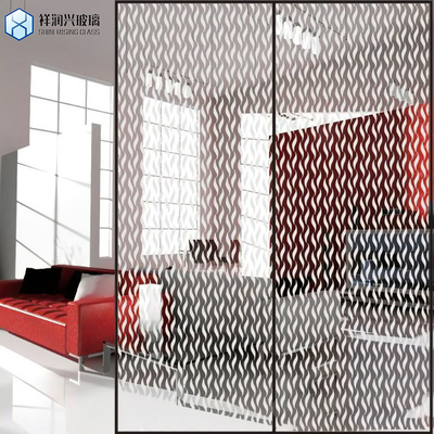 Feststruktur Architekturmix Farbspektrum Glas Handgefertigt Fenster Glas