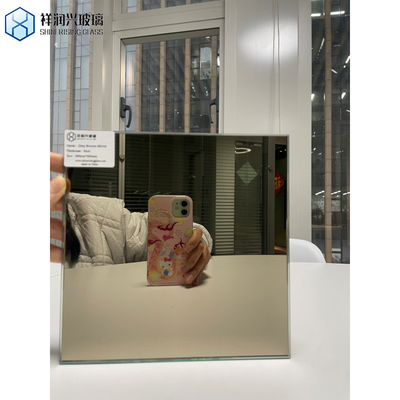 Goldfarbiger Silberspiegel und Farb-Aluminium-Wandspiegel-Glasblech Klares Schwimmglas