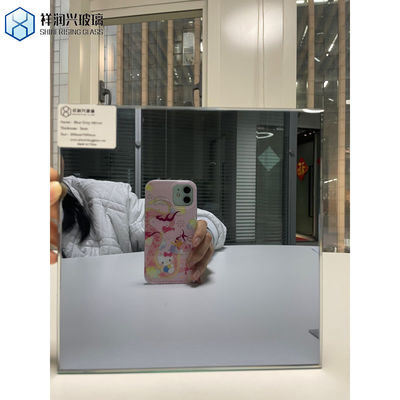 Anpassungsgroße Wanddekorations-Aluminiumfarbige Spiegelglasfolie für Eigentumswohnungen