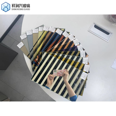 6mm farbige große Spiegelglasplatte für modernes Design angepasst und umweltfreundlich