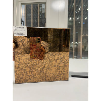 CE-zertifizierter 3mm 4mm 5mm 6mm 8mm goldener Antiquitätsspiegel für Vintage-Hausrenovierung