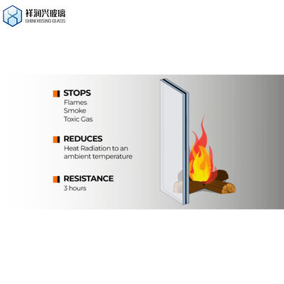 3mm 4mm 5mm Wärmebeständige Keramik-Kamin Glas Robax Glas Runde