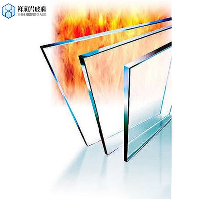 3mm 4mm 5mm Wärmebeständige Keramik-Kamin Glas Robax Glas Runde