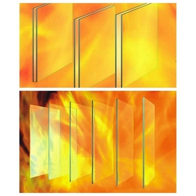 Floatglas feuerfestes Glas Sicherheitsglas 2 mm-12 mm für den Bau von Gebäuden