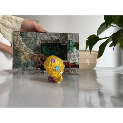 Verhärtetes Glas Antike Salon Spiegel Platten Antike Spiegel Glasblech