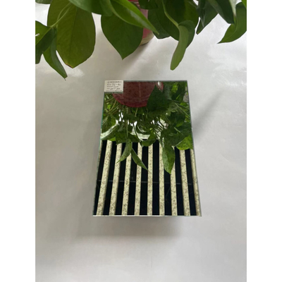 Schneiden verarbeitete dekorative Glas Spiegel Wandplatte mit modernem Stil und Tempering