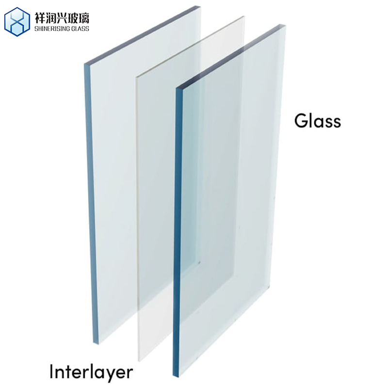 angepasste Anforderung 8mm 10mm 12mm gehärtetes Glas für Wanddekoration im Hotelinterieur