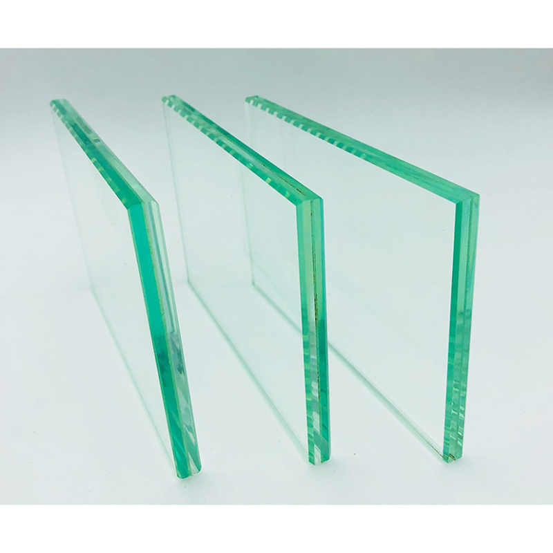Flachpolierte Kantenarbeiten angepasstes farbiges transparentes Laminationsglas für Möbel