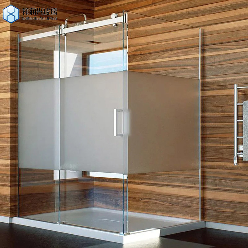 Moderne Minimalistische Badezimmer gehärtetes klares Glas Schwenk Dusch Tür mit CE-Zertifikat
