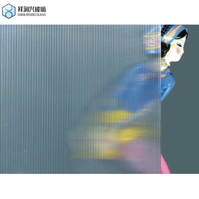Extra-Clear 5mm Musterglas für Flachfenster und Trennwand erhöhen die ästhetische Anziehungskraft