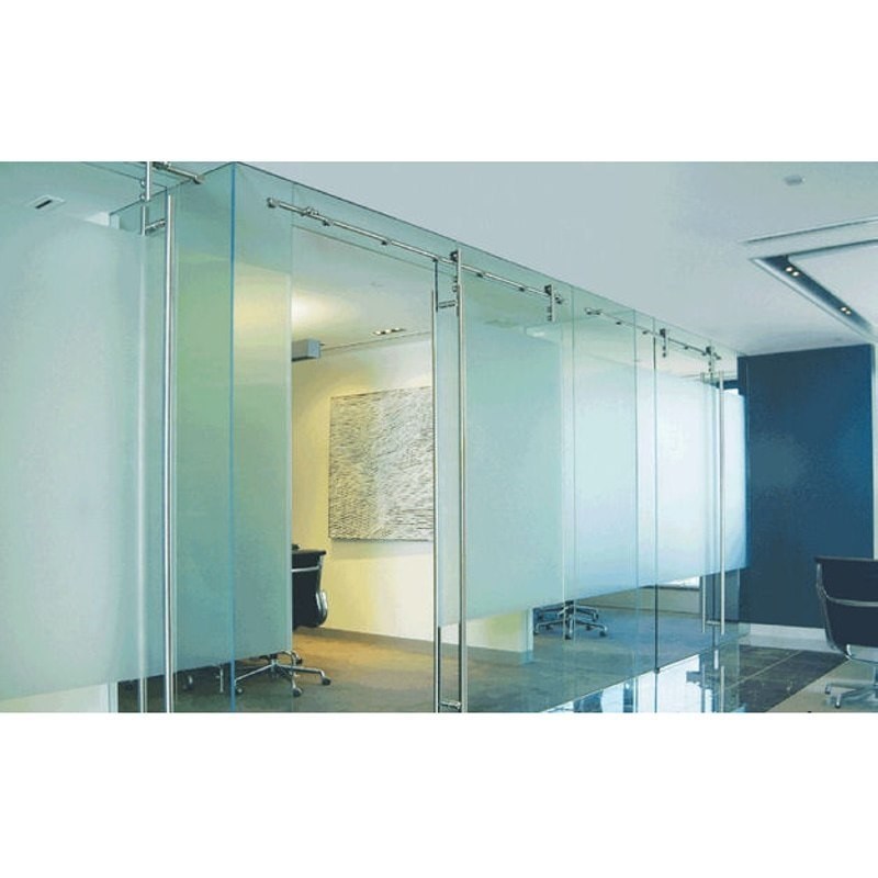 Flat Polstered Edge Fleck gedruckt gehärtetes Glas 4mm 6mm 8mm 10mm für die Küche Splashback