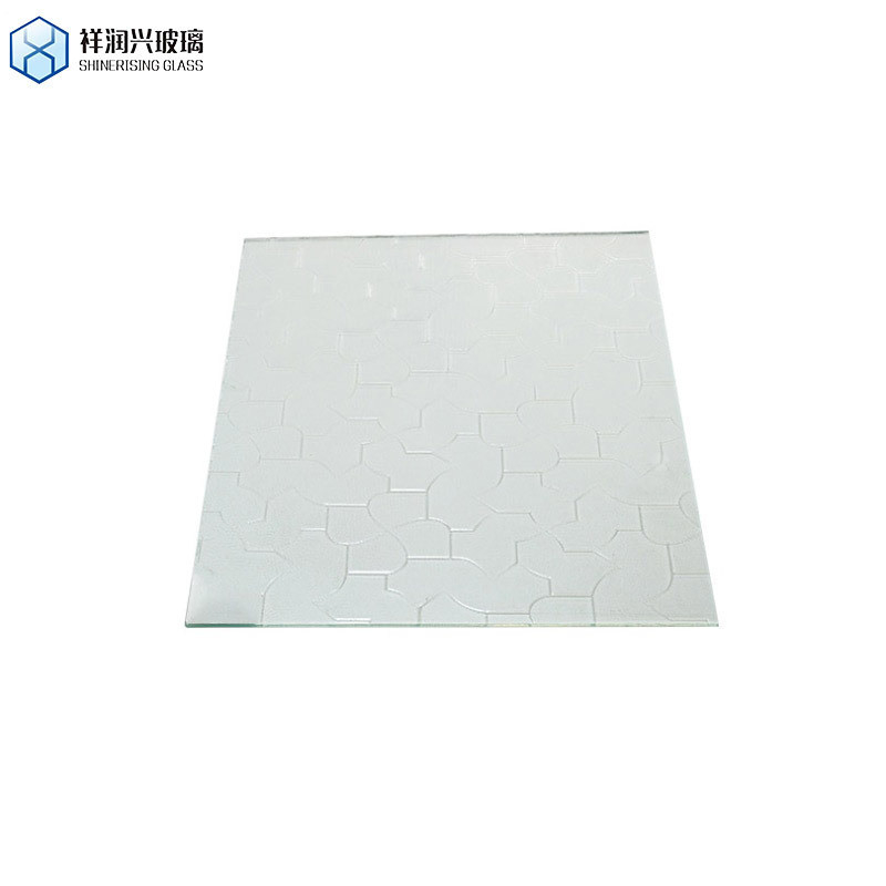 5 mm tiefsäuregraut klares dekoratives Glas Kristall/Fiutelite-S/Fiutelite-B/Karatachi Glas
