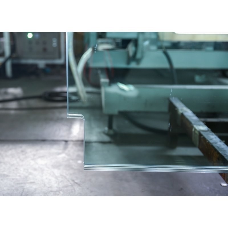 Physikalisch gehärtet Flach-Doppelgehärtet Glas Aluminium Schiebetür für die Leistung