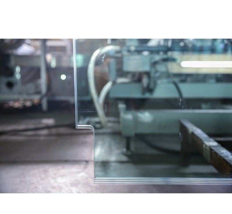 3mm-19mm Hochaluminium Vollfilm Großbogen HD Gehärteter Glasbildschirm für Fragmentzustand III