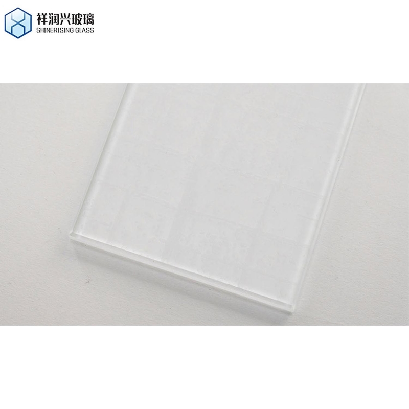 SGS-akkreditiertes klares Reeded Textur gehärtetes Musterglas für Gebäudedekoration