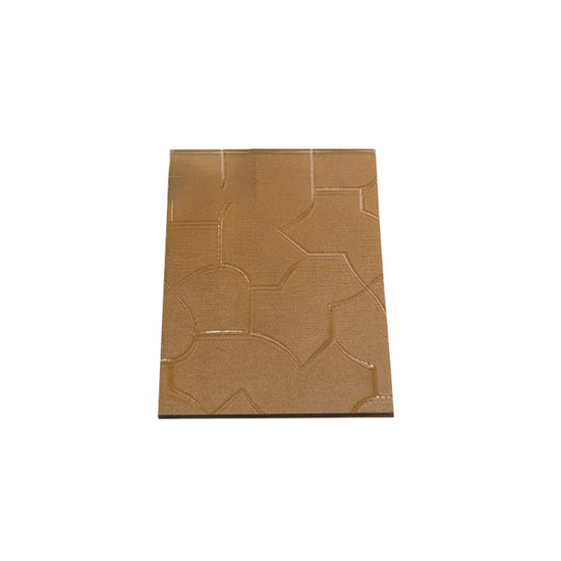 3mm-8mm Klare Bronze Karatachi Nashiji Mistlite Flora Fluted Muster Glas Top Wahl