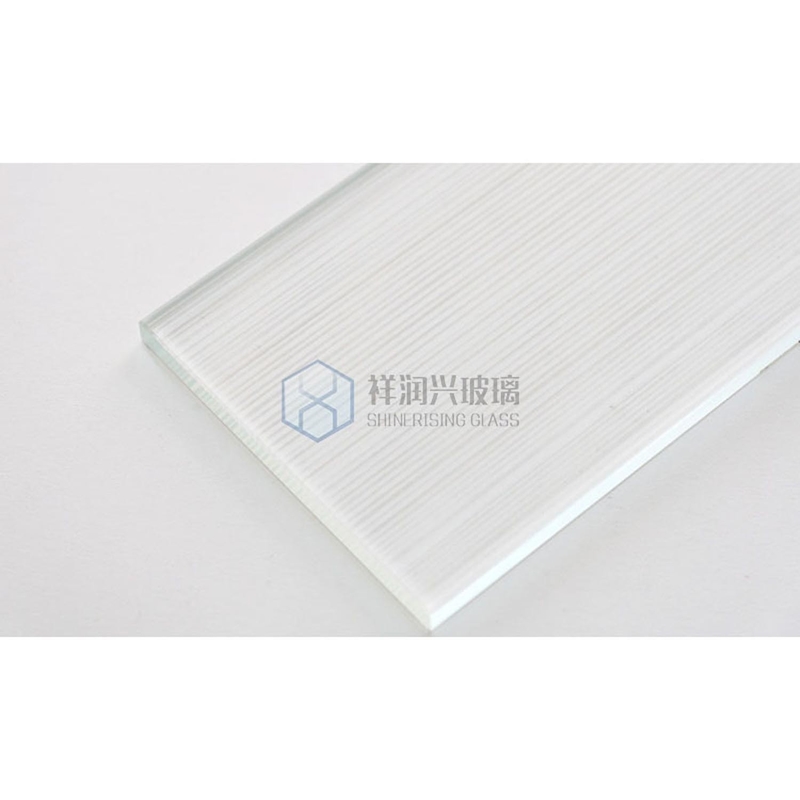 6mm extra klares Fluted Glass mit Tri-Prism-Muster verändern Ihre Freizeitmöglichkeiten