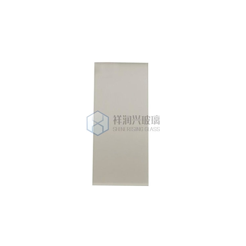 4 mm-8 mm Frostglas Schönheitsmuster Moru Abstrakt Karatachi Muster Glas mit Ende