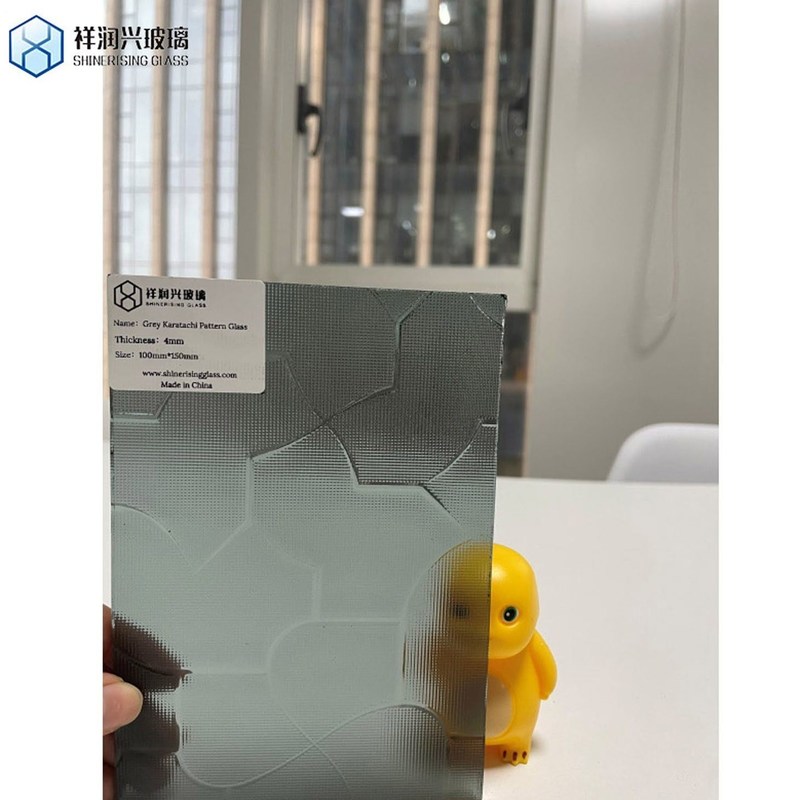 Massivstruktur Dekorationsglas Bauglas Farbe lackiert Lamierte Keramik gebraten