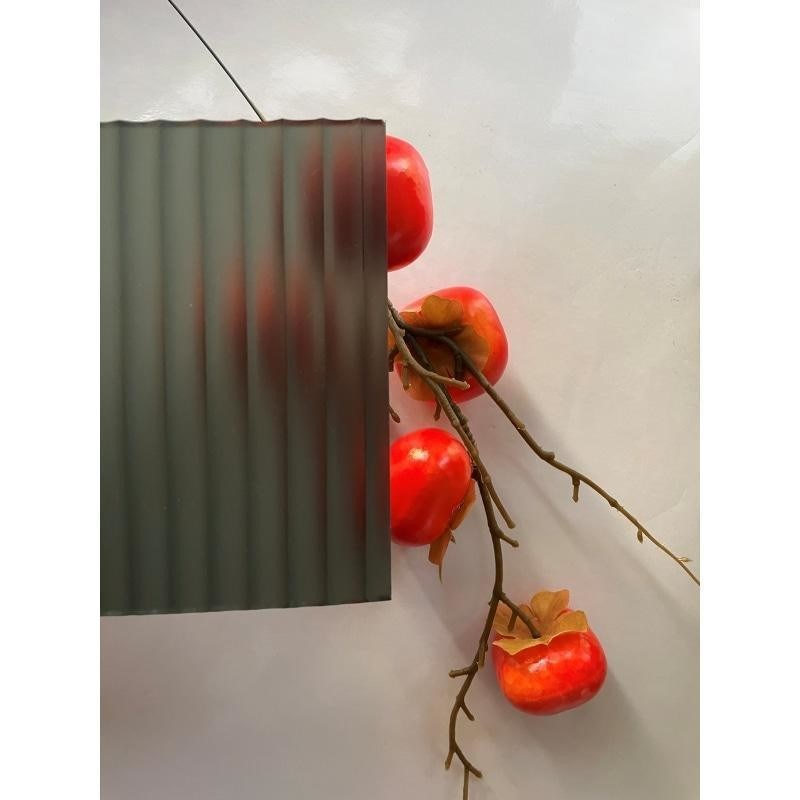 Kunstdekorative Sicherheit Fluted Muster Textur Zwischenschicht Custom Wired Laminated Mesh Glas