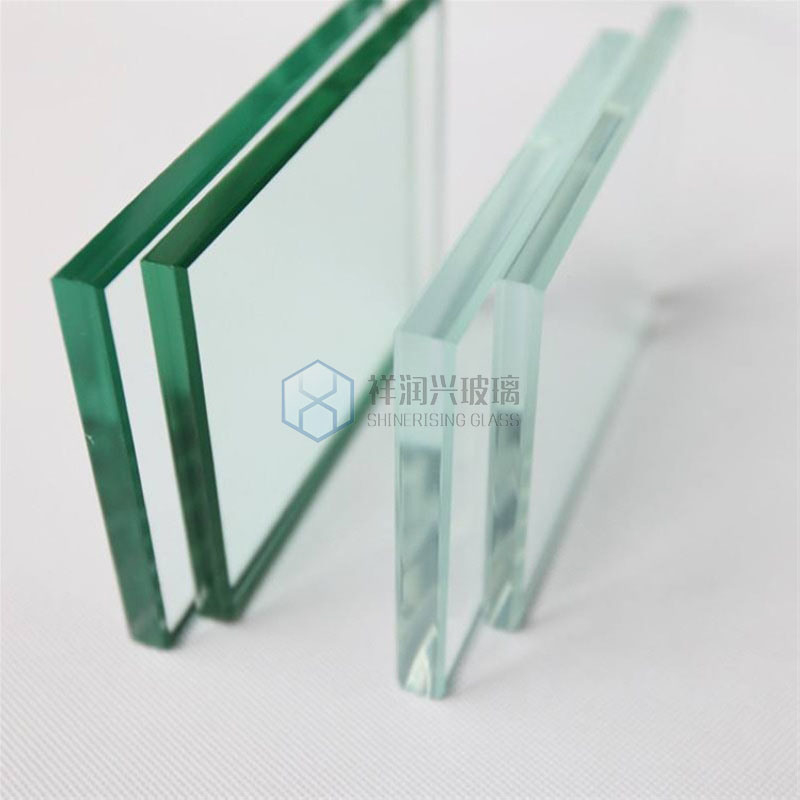 6mm 8mm 10mm 12mm 15mm 19mm Lamierte klare gehärtetes Glas für Gebäudeanpassung