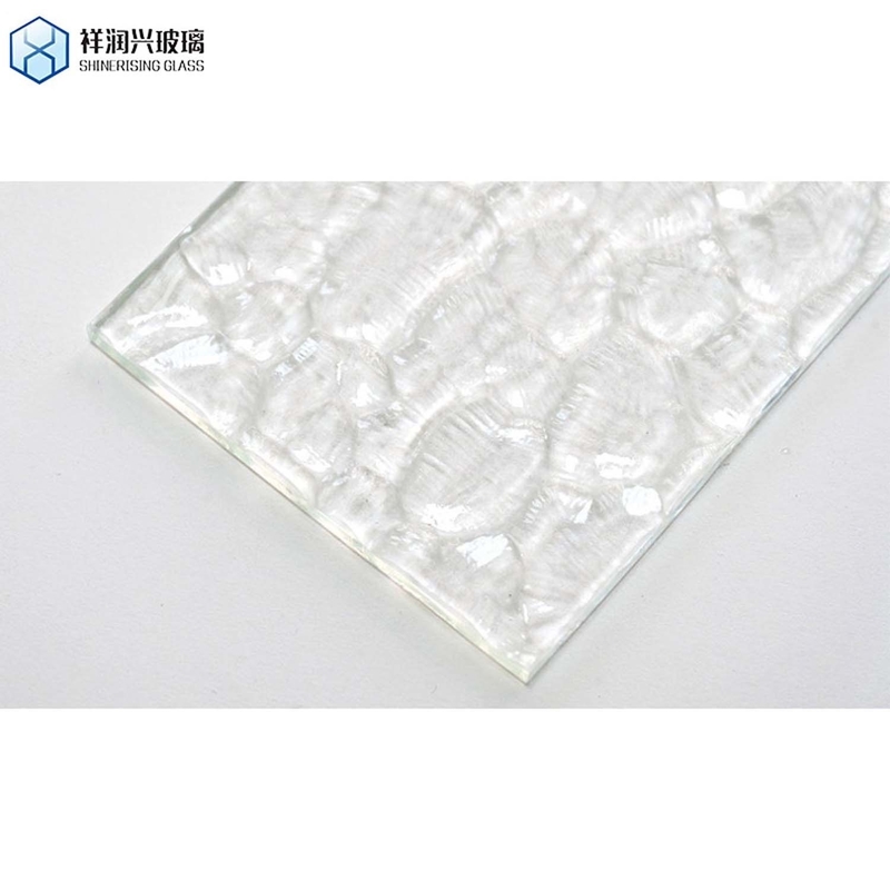 Karatachi-Glas Dekorationsmuster Figurenglas Trennwand Texturkunst Feste Struktur