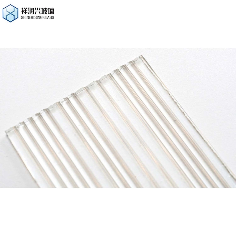 Gehärtetes Glas mit geformtem Musterglas für Photovoltaik-Panel 2 mm 3,2 mm Solarglas