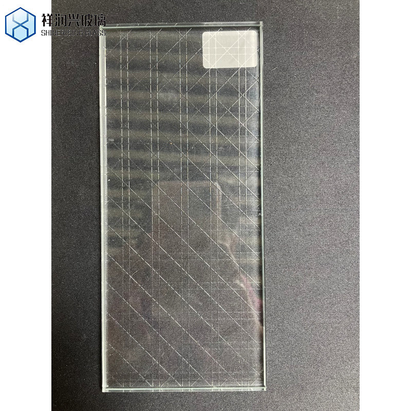 Wasserfallmusterglas für Festbau-Glas-Trennwände Ein Muss
