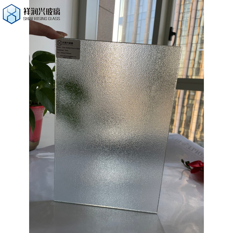 Farbiges Glas mit geformtem Muster Glas in Buntglas Walzglas Flachglas Polsterrandarbeiten