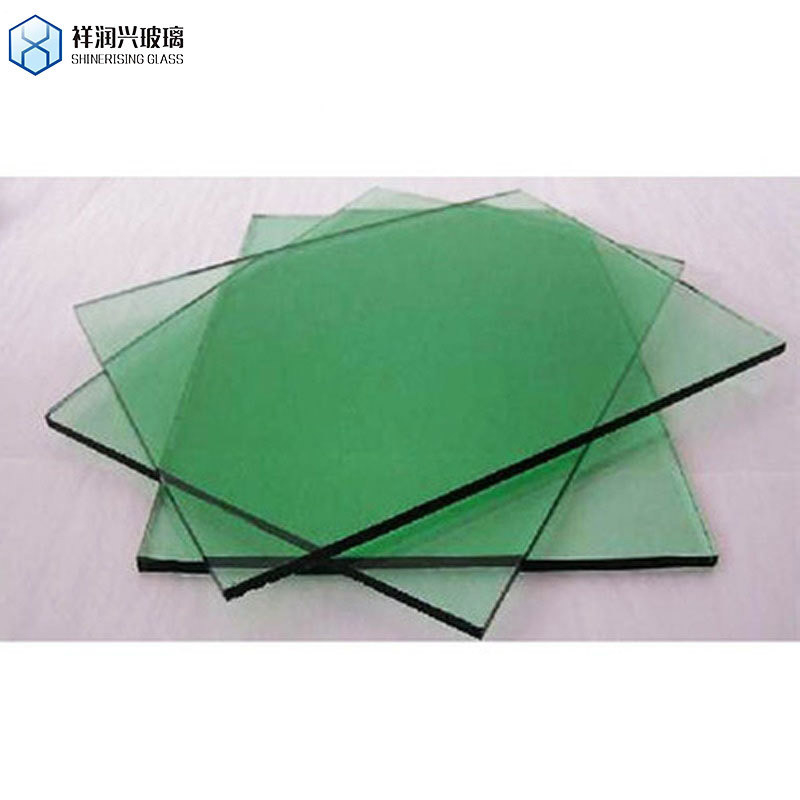Floatglas 12 mm Halbglas Bürobedeckung Farbverzinktes Glas