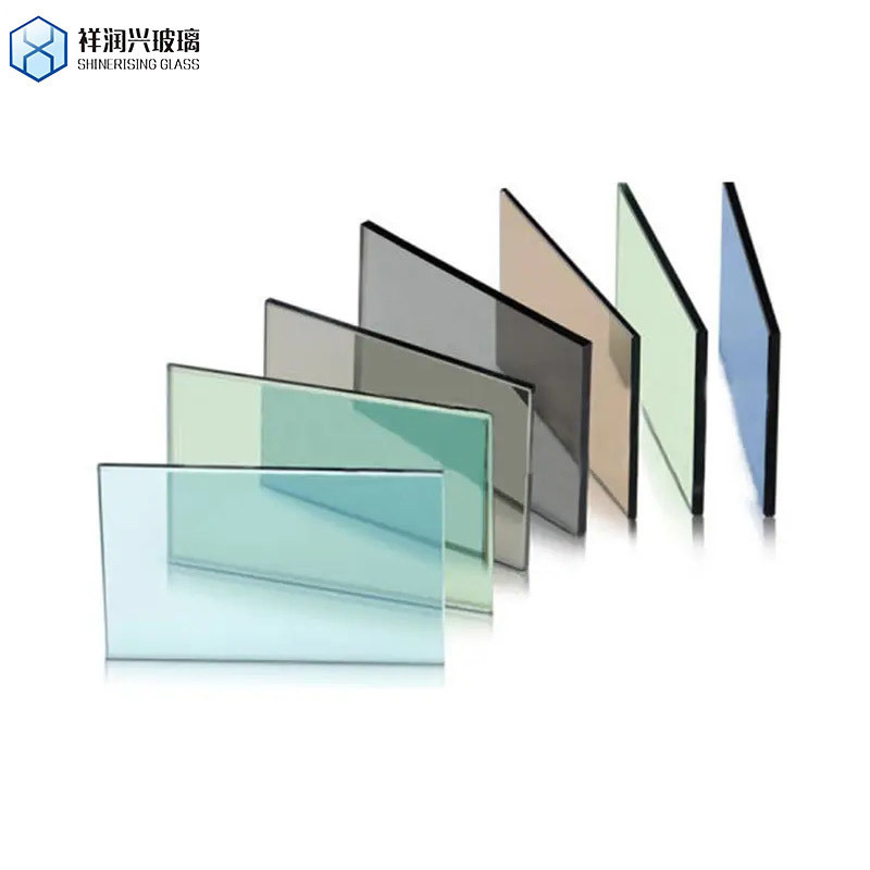3300*2140 3300*2250 Blau Bronze Grau Grün Schwarz gefärbtes Floatglas Feststruktur