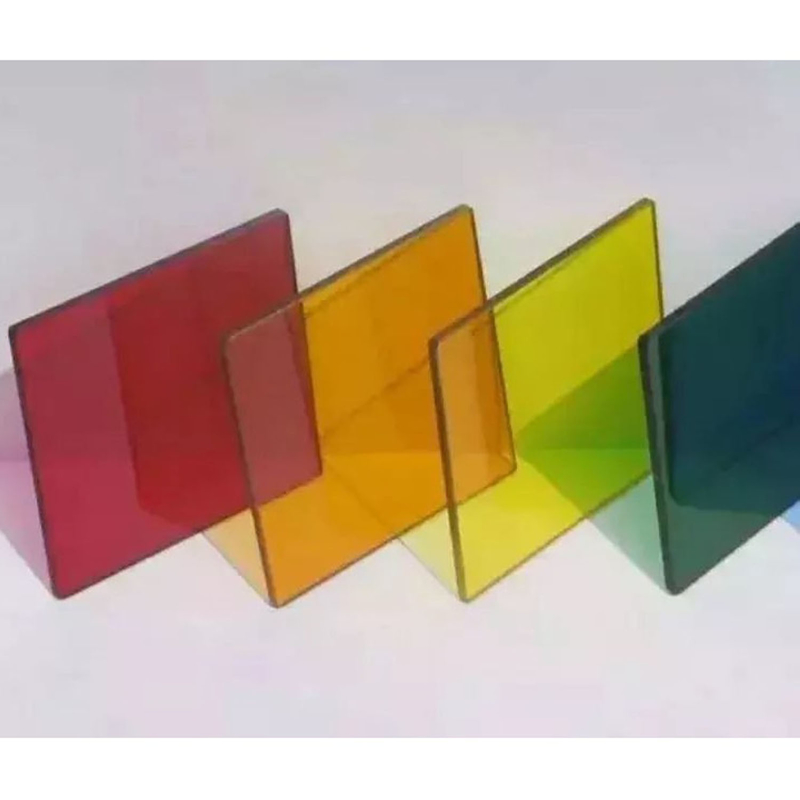 Maßgeschneidertes Glas mit niedrigem Eisengehärteter Beschichtung Flach und farbenfrohe reflektierende für Dekoration