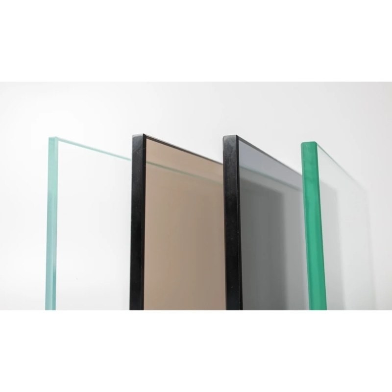Dunkelbronzendes, klar gefärbtes, reflektierendes Glas zur Anpassung von Möbeln