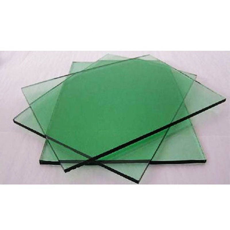 Gehärteter Aufbau Festglas, hellgrau gefärbtes Floatglas, Bauglas für Fensterplatten
