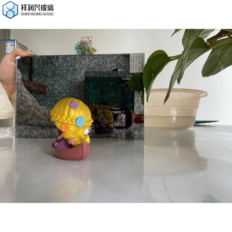 Außen 4mm-6mm Frosted Badezimmer Antike Große Spiegel Dekorationsglas mit 5 After-Sales
