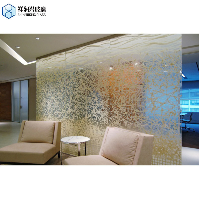 Ultra-Clear Square Hohl Glasziegel Kristallziegel für farbenfrohe Badezimmer Hintergrundwand
