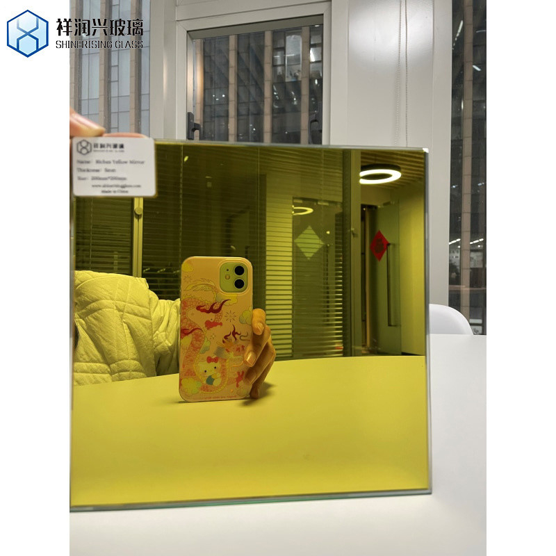 Wandkunst 3mm Spiegelglas Farbe Flachgepolsterte Kante Hauptprodukt Gestrafftes Glas