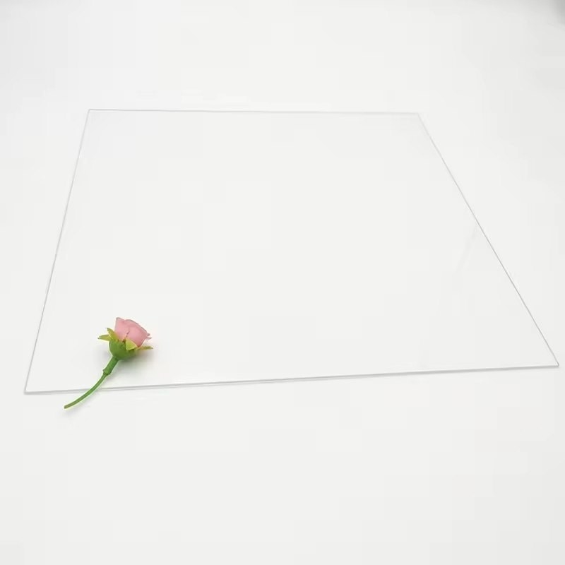 Dekoratives Solarglasrohr mit 3,2 mm 4 mm gehärtetem niedrigem Eisenmistlicht und Ar-Beschichtung