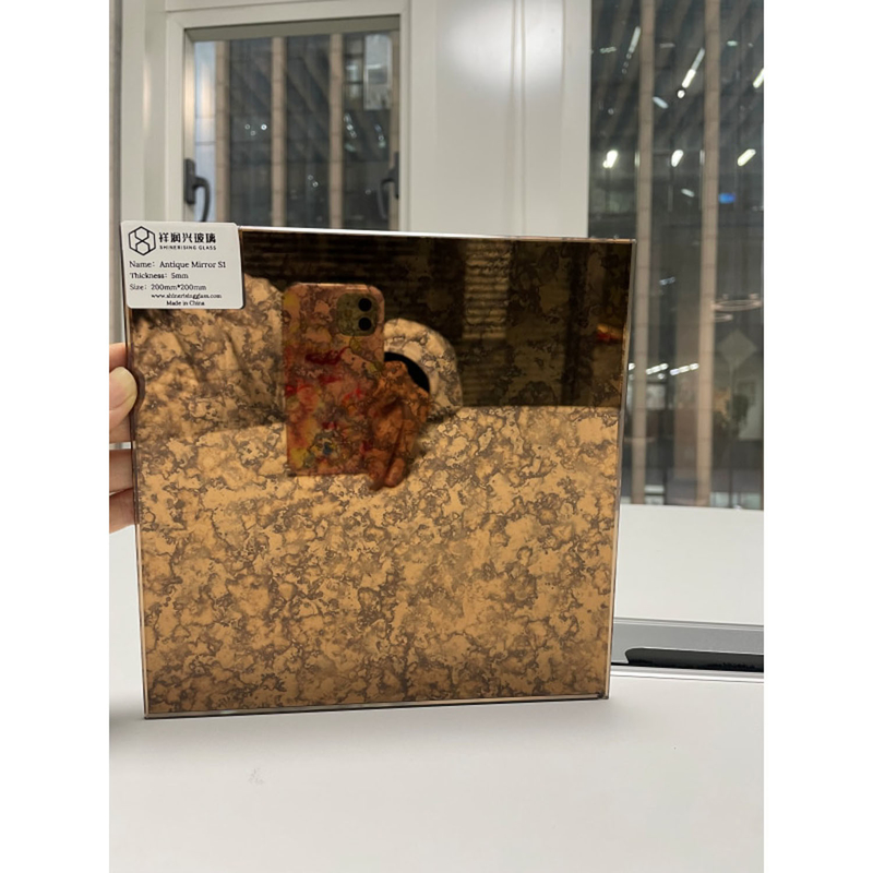 Polstern Beveling Spiegel Fliesen kundenspezifische Anforderung Vintage Glas Spiegel Antike Spiegel