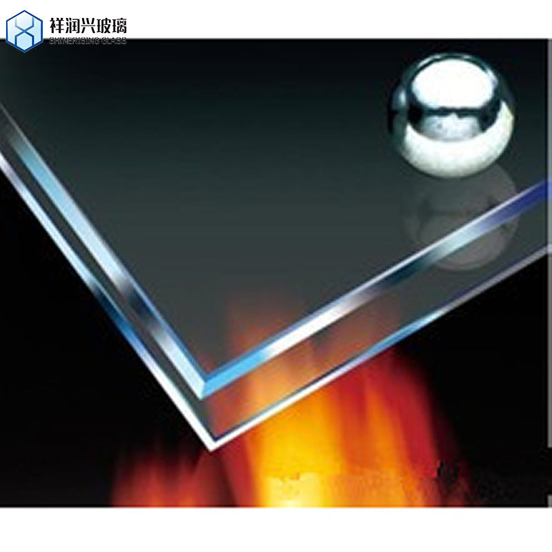 4 mm Hitzebeständiges Keramikglas für Holzofen ISO-zertifizierter GB15763.2-2005 Standard