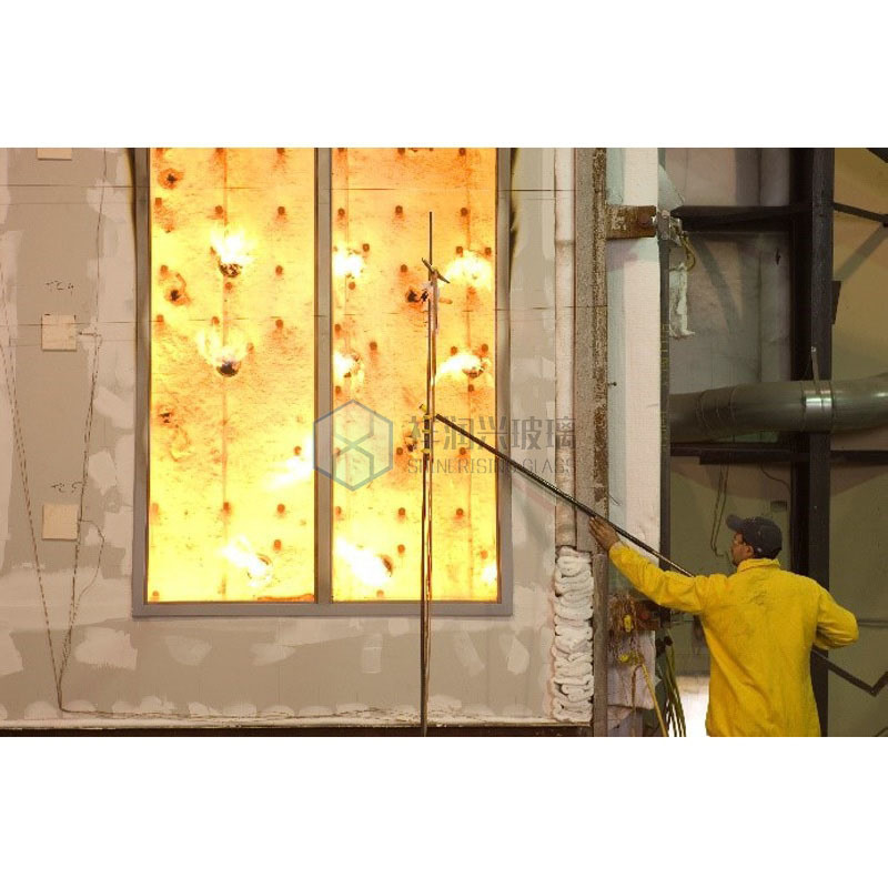 Direkt feuerfest gehärtetes Glas für Windows 1830*2440/2140*3300/2440*3660 5 Direkt